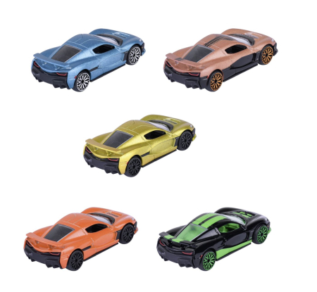 MAJORETTE SET 5 MASINUTE RIMAC NEVERA EDITION GIFTPACK [1]