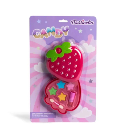 Jucarii role-play copii - MARTINELIA CANDY PALETA DE MACHIAJ CAPSUNA