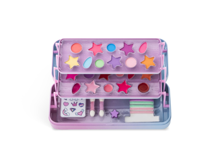 MARTINELIA LITTLE UNICORN TRUSA DE MACHIAJ IN CUTIE DE METAL CU 3 COMPARTIMENTE [1]