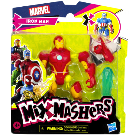 Figurine - MARVEL AVENGERS MIX MASHERS FIGURINA IRON MAN 12CM