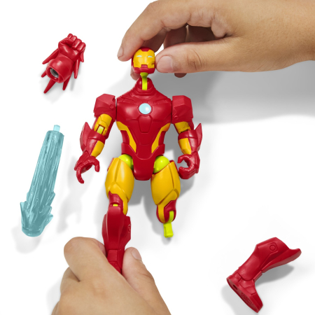 MARVEL AVENGERS MIX MASHERS FIGURINA IRON MAN 12CM [5]
