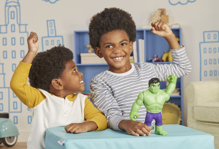 MARVEL SPIDEY SI PRIETENII SAI UIMITORI FIGURINA HULK 23CM [4]