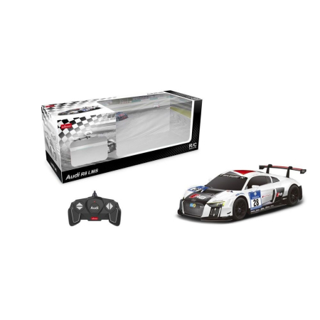 MASINA CU TELECOMANDA AUDI R8 LMS PERFORMANCE ALB SCARA 1 LA 18 [1]