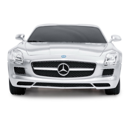 MASINA CU TELECOMANDA MERCEDES-BENZ SLS AMG ARGINTIE SCARA 1 LA 24 [5]