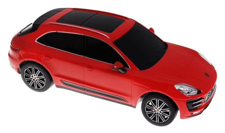 MASINA CU TELECOMANDA PORSCHE MACAN TURBO ROSU CU SCARA 1 LA 24 [4]