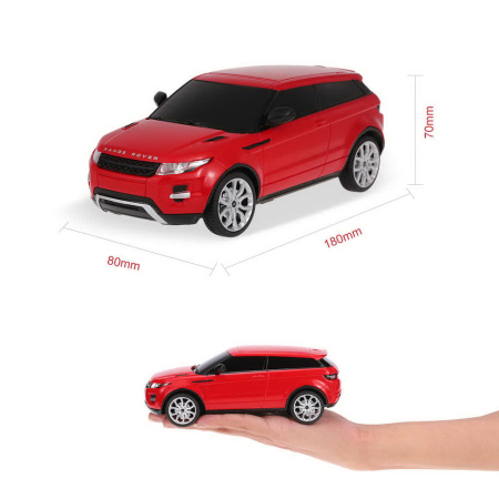 MASINA CU TELECOMANDA RANGE ROVER EVOQUE ROSU SCARA 1 LA 24 [8]