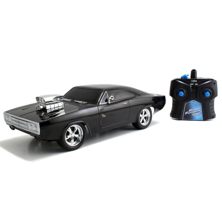 bubu-still.ro - Masina Jada Toys Fast and Furious Dodge Charger 1970 1:24 cu telecomanda