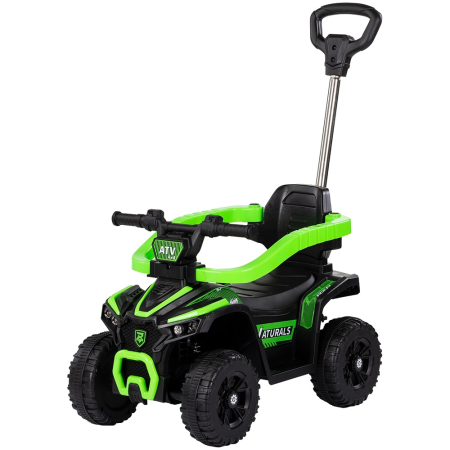 bubu-still.ro - Masinuta de impins Chipolino ATV cu maner green