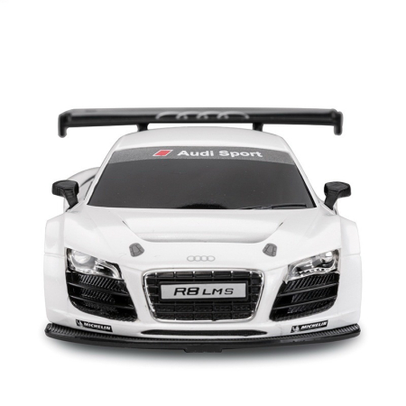 MASINUTA METALICA AUDI R8 ARGINTIE SCARA 1 LA 24 [1]