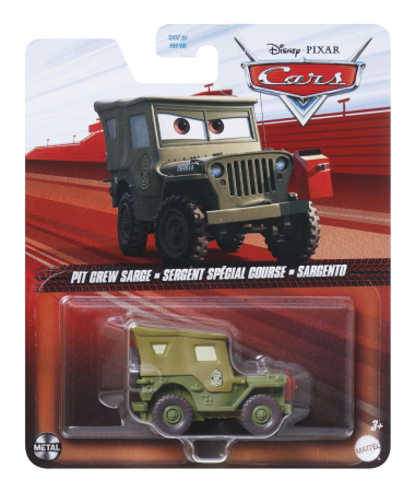 Noutati - MASINUTA METALICA CARS3 PERSONAJUL PIT CREW SARGE