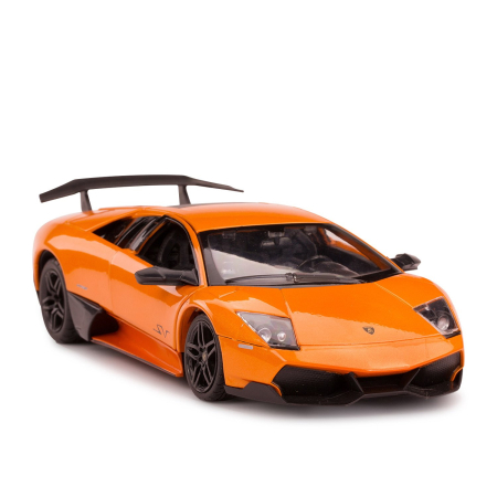 MASINUTA METALICA  LAMBORGHINI MURCIELAGO LP670-4 PORTOCALIU SCARA 1 LA 24 [1]
