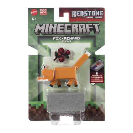 Noutati - MINECRAFT CRAFT A BLOCK FIGURINA FOX 8CM