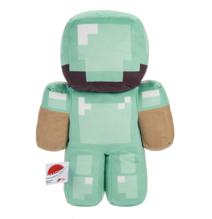 MINECRAFT FIGURINA DE PLUS  DIAMOND STEVE 20CM [2]