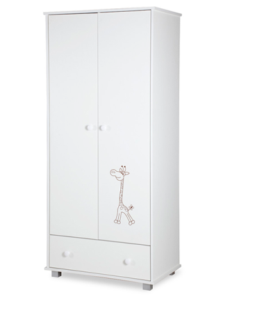 Mobilier Camera copii Si Bebelusi KLUPS SAFARI GIRAFFE Alb [4]