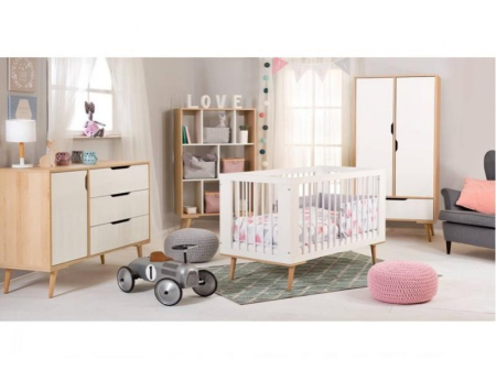Birou copii - Mobilier Camera copii Si Bebelusi KLUPS SOFIE Alb Natur