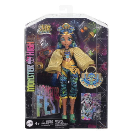 Papusi, plusuri, zane si figurine - MONSTER HIGH PAPUSA CLEO DE NILE