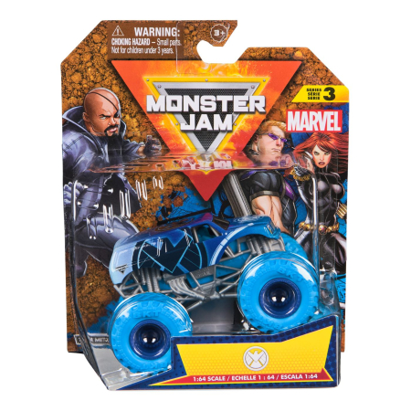 Masinute si trenulete - MONSTER JAM MARVEL CAMION GIGANT SHIELD SCARA 1 LA 64