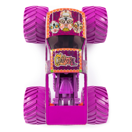 MONSTER JAM MASINUTA METALICA CALAVERA SCARA 1:24 [6]