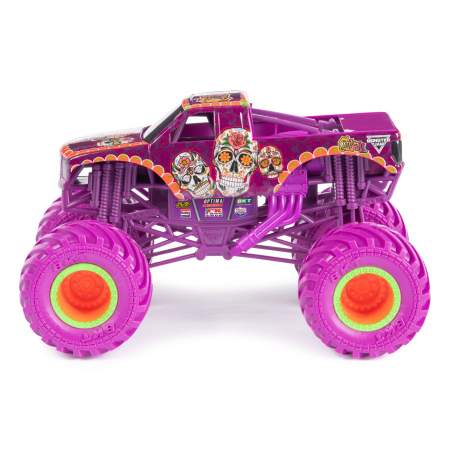 MONSTER JAM MASINUTA METALICA CALAVERA SCARA 1:24 [4]