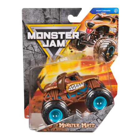 Noutati - MONSTER JAM RUFF CROWD MASINUTA METALICA MONSTER MUTT SCARA 1 LA 64