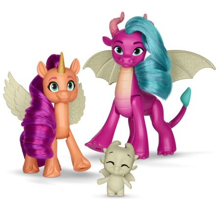 MY LITTLE PONY SET 2 FIGURINE DEZVALUIREA DRAGONULUI [3]