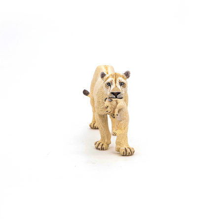 PAPO FIGURINA LEOAICA ALBA CU PUI [5]