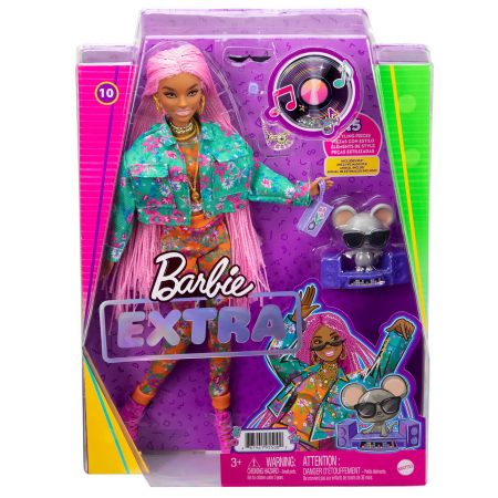 Promotii - PAPUSA BARBIE EXTRA STYLE CODITE IMPLETITE