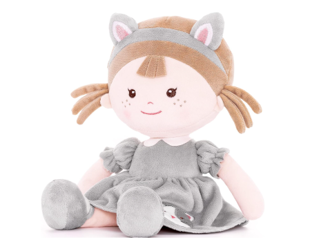 Papusa din plus, cu rochita model pisicuta [1]