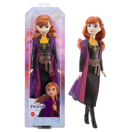 Papusi, plusuri, zane si figurine - PAPUSA DISNEY FROZEN ANNA