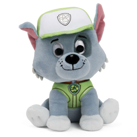 Papusi, plusuri, zane si figurine - PATRULA CATELUSILOR GUND PLUS ROCKY 15CM
