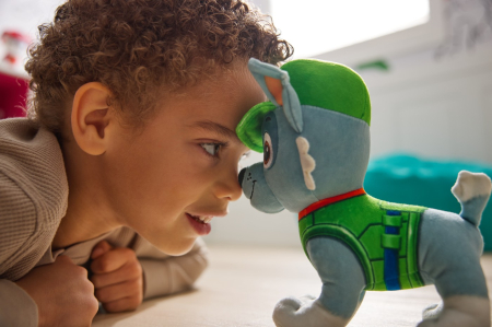 PATRULA CATELUSILOR JUCARIE DE PLUS ROCKY 17CM [5]