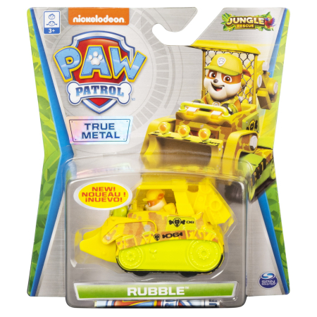 Figurine - PATRULA CATELUSILOR MASINUTA METALICA RUBBLE JUNGLE RESCUE