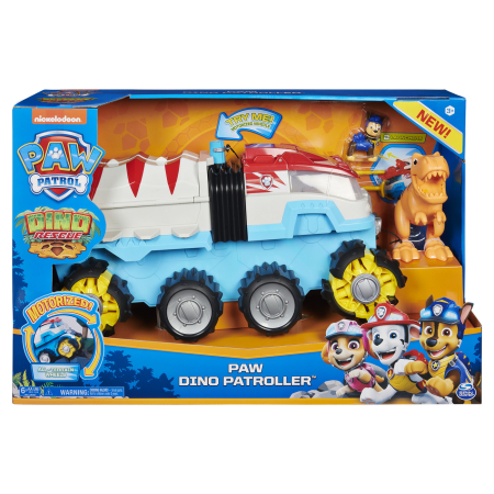 Masinute si trenulete - PATRULA CATELUSILOR VEHICUL DE PATRULARE DINO PATROLLER MOTORIZAT
