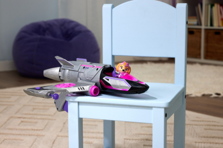 PATRULA CATELUSILOR VEHICUL TRANSFORMATOR SKYE MIGHTY MOVIE JET [3]