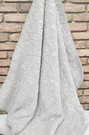 Paturica bebelusi, termogravata, Groasa, 120 x 100 cm, Gri [1]