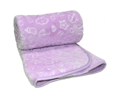 Paturica bebelusi, termogravata, Groasa, 120 x 100 cm, Lila [1]