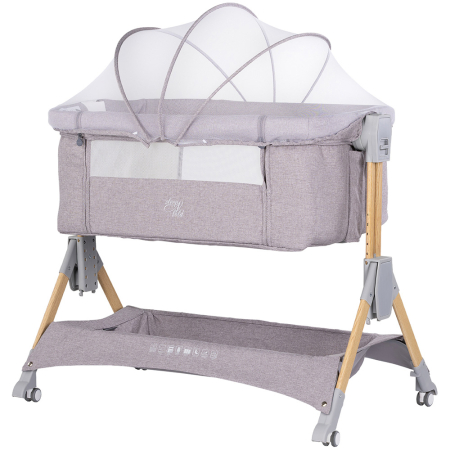 Noutati - Patut co-sleeper pliabil Chipolino SleepNFold platinum