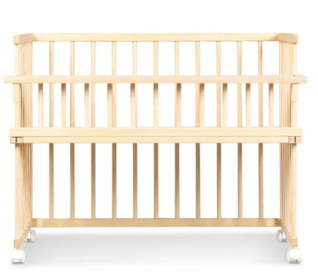 Patut copii din lemn KLUPS Piccolino Natur 90x40 cm [2]