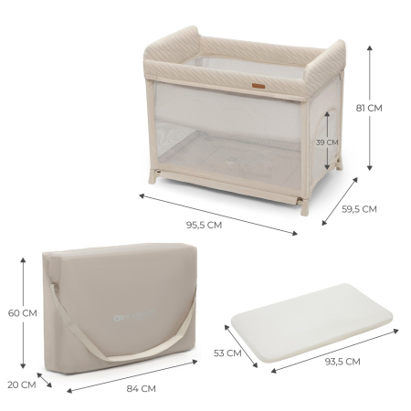 PATUT DE CALATORIE KINDERKRAFT MOON DREAM, BEIGE [5]