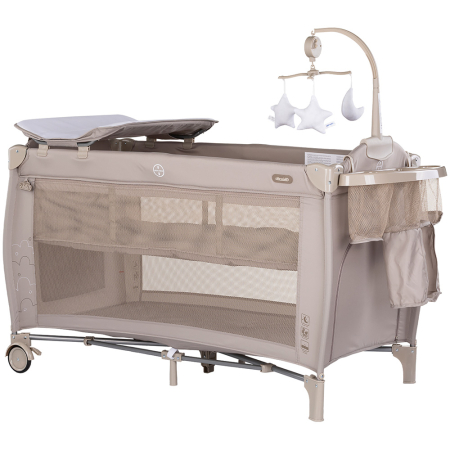 Patut bebe - Patut pliabil Chipolino Bella latte