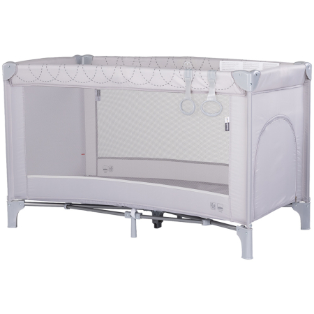 Patut bebe - Patut pliabil Chipolino Capri platinum