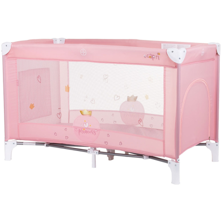 Patuturi si tarcuri pliabile - Patut pliabil Chipolino Capri Princess pink