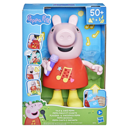 Figurine - PEPPA PIG PAPUSA PEPPA CANTA SI VORBESTE