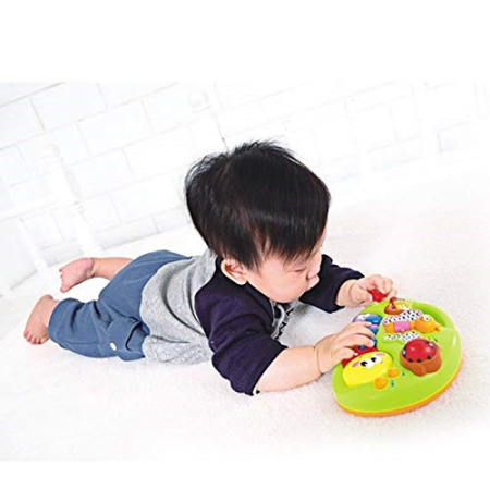 PIANINA ANIMALUTELOR VESELE CU LUMINI SI SUNETE [3]