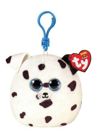 Papusi, plusuri, zane si figurine - PLUS BRELOC TY 8.5CM SQUISHY BEANIES FETCH CATEL DALMATIAN