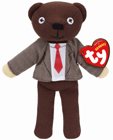 Noutati - PLUS TY 15CM BEANIE BABIES URSULETUL LUI MR BEAN