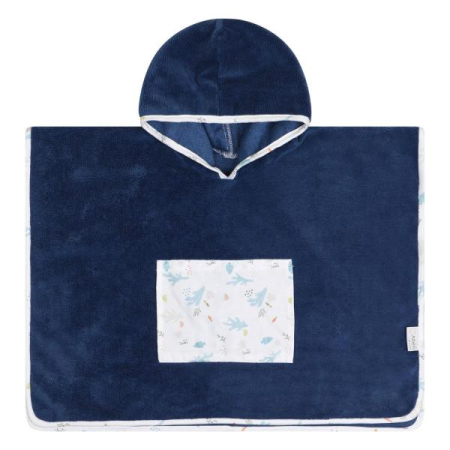 Haine bebe fetite - Poncho de baie Klups Junior Ocean E001