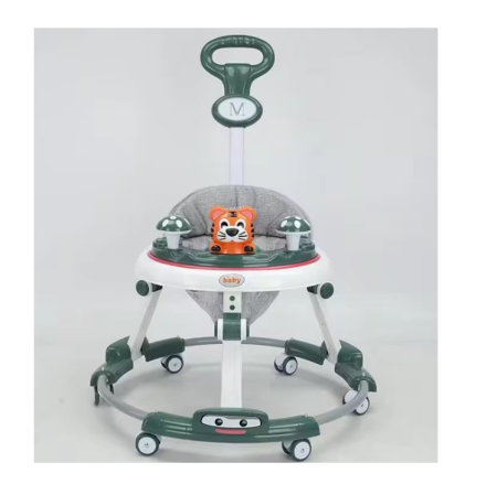 Premergator, Bubu-Still®, 3 in 1, roti din silicon, muzical, cu control parental, +6 luni, Leut, Verde [1]