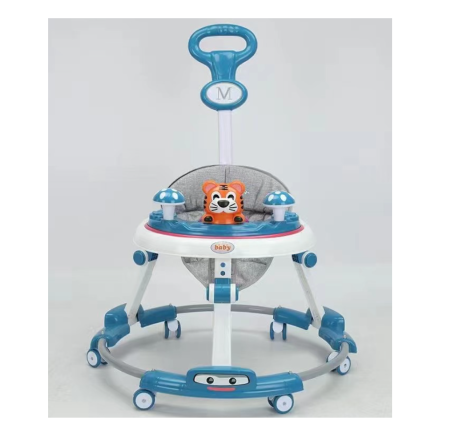 Premergator, Bubu-Still®, 3 in 1, roti din silicon, muzical, cu control parental, +6 luni, Leut, Albastru [1]