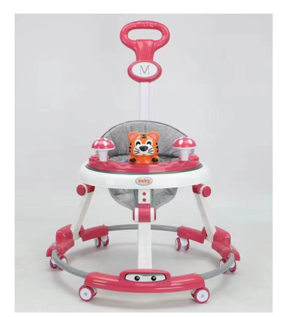 Premergator, Bubu-Still®, 3 in 1, roti din silicon, muzical, cu control parental, +6 luni, Leut, Roz [1]